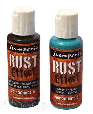 Набор компонентов для создания эффекта ржавчины Rust effect, 80 мл х 2 