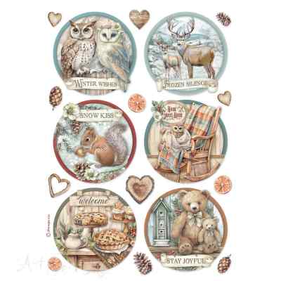 ПРЕДЗАКАЗ БУМАГА РИСОВАЯ STAMPERIA "THE OWLS HOWSE" А4      