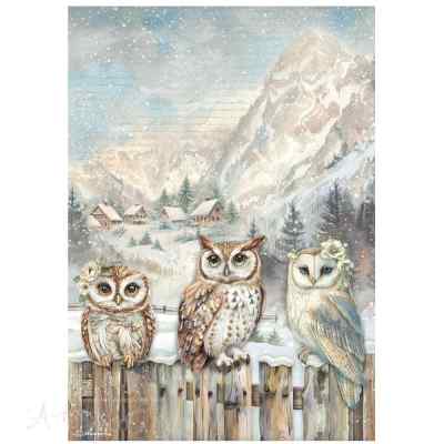 ПРЕДЗАКАЗ БУМАГА РИСОВАЯ STAMPERIA "THE OWLS HOWSE" А4      