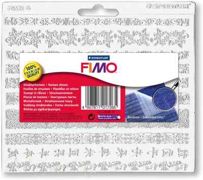 Текстурный лист FIMO «Декоративная отделка» 16,8*15см. 