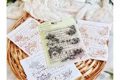 Штамп фоновый "Тайны Версаля"