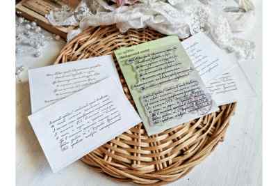 Набор штампов "Пушкинские строки"