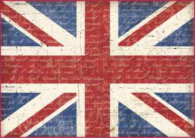 БУМАГА РИСОВАЯ "Флаг Великобритании" А4 