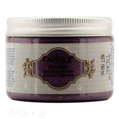 Рельефная паста-металлик Cadence Diamond Metallic Relief Paste, 150 ml. Лиловый