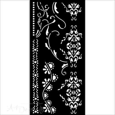 Трафарет "OLD LACE", 12*25см      