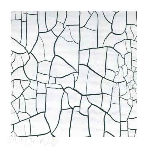 Рельефная кракелюрная паста, белая, 100мл.  Рельефная кракелюрная паста, белая, 100мл.