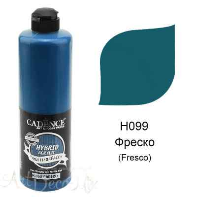 Краска универсальная акриловая Hybrid Acrylic 500 мл, цвет фреска