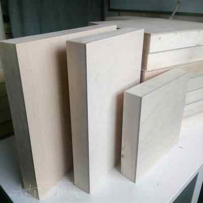 Планшет из фанеры 20 х 40 см., торец 4 см.  