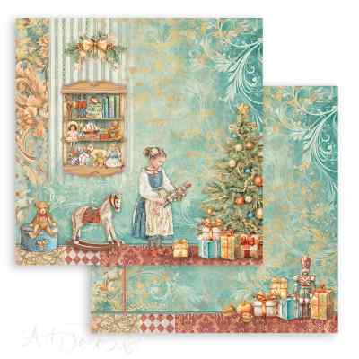 БУМАГА ДЛЯ СКРАПБУКИНГА "The Nutcracker" 30*30см. сюжет 1