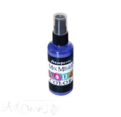 Краска-спрей фиолетовый Aquacolor Spray, 60 мл