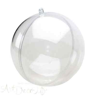 Пластиковая заготовка, шар, диаметр 9см.