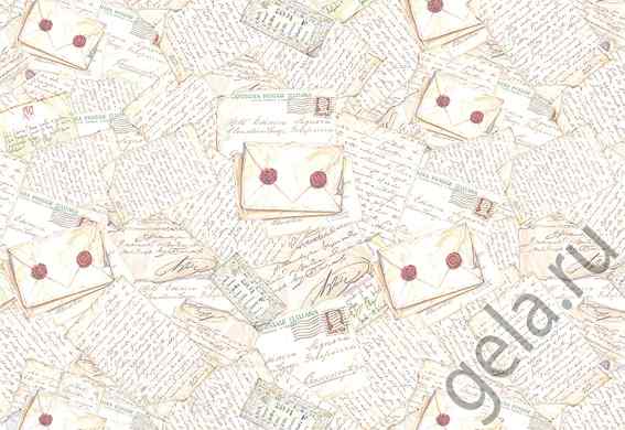 Бумага рисовая "Письма", 48х33 см., 28 гр.