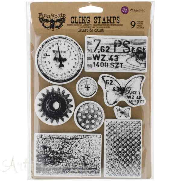 Штамп Cling Stamps 6"X7.5" Rust & Dust 15*19см.