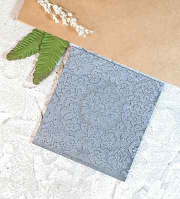 Текстурный лист из резины "Дамаск 8" 9*9см. 