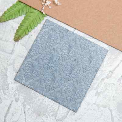Текстурный лист из резины "Классика" 9*9см.