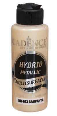 Краска гибридная металлик Hybrid Metallic, 70мл, цвет Шампань