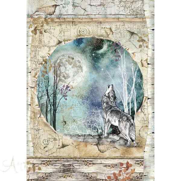 Картина по номерам «Мифический волк», 40х50 см., SANTI
