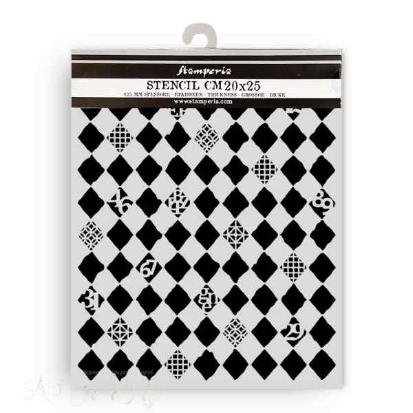 ПРЕДЗАКАЗ Трафарет "FURRY FRIENDS", 20*25см          