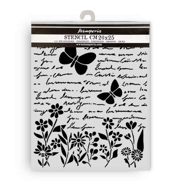 ПРЕДЗАКАЗ Трафарет "РОМАШКИ", 20*25см            