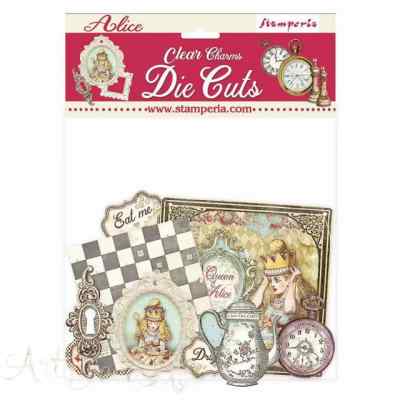 Набор акриловых цветных элементов "Алиса шахматы"