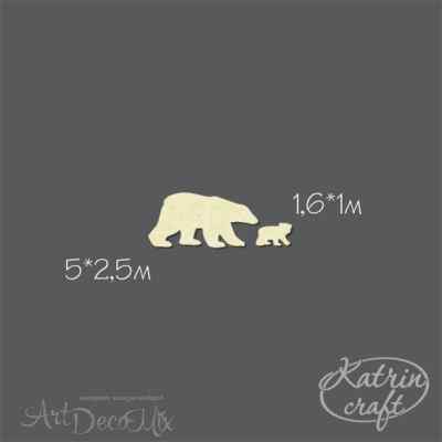 Чипборд Медведи