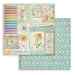 ПРЕДЗАКАЗ НАБОР БУМАГИ ДЛЯ СКРАПБУКИНГА "РОМАШКИ" 20*20см.                 