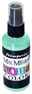 Краска-спрей аквамарин Aquacolor Spray, 60 мл