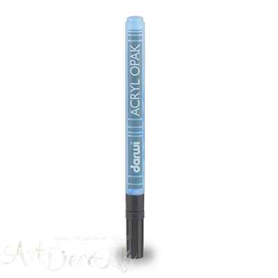 Акриловый маркер Небесно-голубой DARWI Acryl Opak 0.8мм