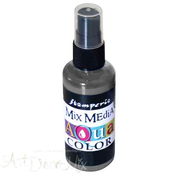 Краска-спрей графит Aquacolor Spray 60 мл