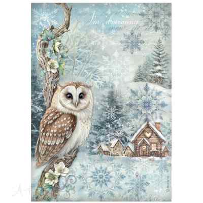 ПРЕДЗАКАЗ БУМАГА РИСОВАЯ STAMPERIA "THE OWLS HOWSE" А4     
