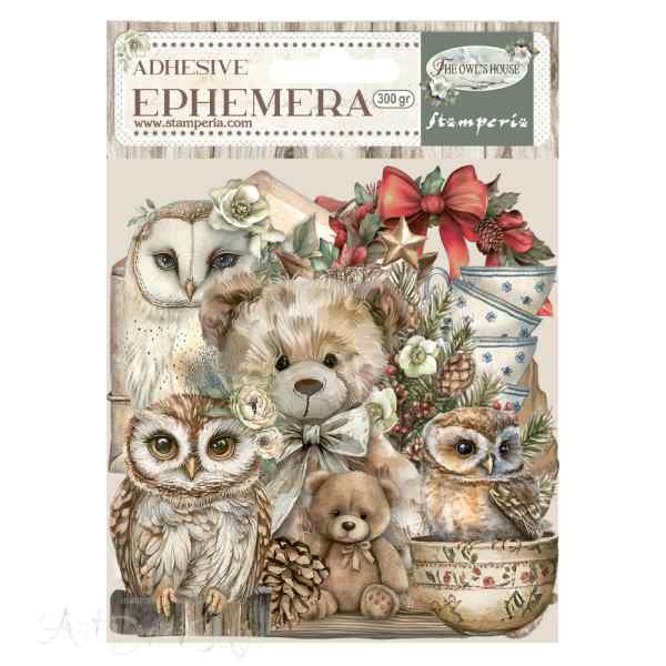 ПРЕДЗАКАЗ Набор высечки-чипборды Ephemera "THE OWLS HOWSE"          